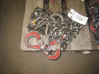 Campbell Mack Supply 2 Leg Rigging Bridle Size 3/8" Grade 80, Length 9' 1 1/4" Working Load Limit 12,300 Lbs.