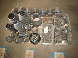 Quantity of Short Radius Elbows 45*, Long Radius Elbows 90*, Reducers, Caps. Material Test Report (MTR’s) Available.