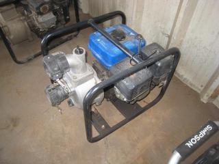 2" Powerfist Water Pump 7Hp Gas Engine.