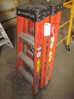 (2) 4' Sturdy Aluminum Ladders.