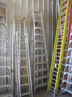 12' Feather Lite Aluminum Ladder.