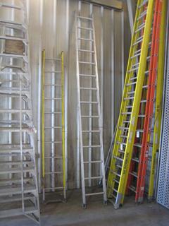 14' Sturdy Aluminum Ladder.