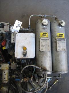 ESAB Komp Auto Tanks Wall Mount Compressor.