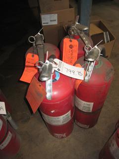 (4) Large Fire Extinguishers. Dry Chemical. Type ABC Size 20.