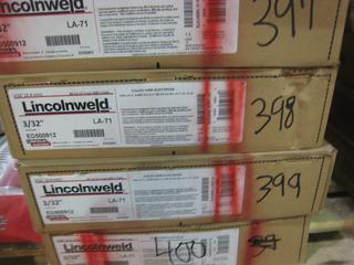 Unused Lincolnweld Roll Of Welding Wire 3/32" LA-71.