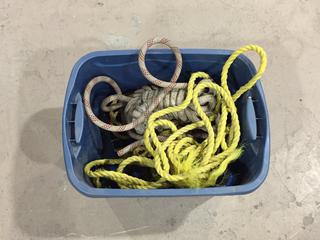 Quantity of Assorted Rope.