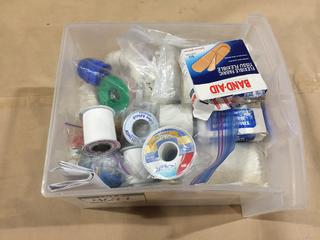 Quantity of Assorted First Aid Supplies.