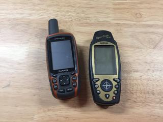 (1) Garmin GPSmap 62s Handheld GPS Navigator & (1) Magellan SporTrak Map Hiking GPS Navigator.