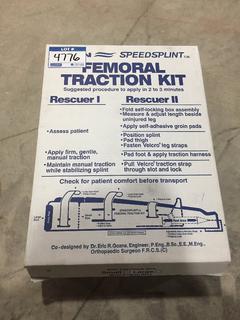 Speed Splint Femoral Traction Kit.
