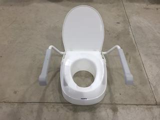 AquaTec Raised Toilet Seat.