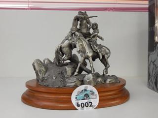 Chilmark 1990 Pewter Statue