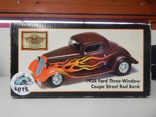 1934 Harley Davidson Ford Three Window Coupe - New in Box