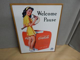 Tin Sign Coca Cola 