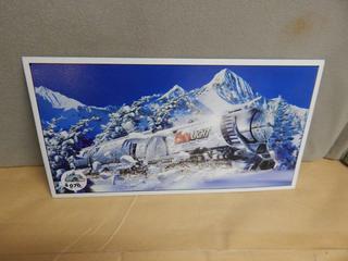 Tin Sign Coors Light Silver Bullet