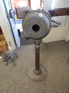 Forge Air Blower - Midway Spiral Gear Blower on Stand - Works