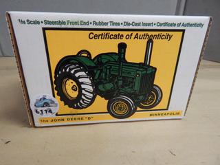 ERTL John Deere D Minneapolis Tractor - 1/16 - New in Box