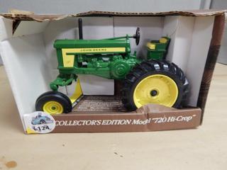 ERTL 1957 John Deere Model 720 High Crop Tractor - 1/16 - New in Box