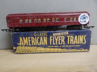 American Flyer Train Car Pike's Peak - Same Scale as Lionel - w/ Box