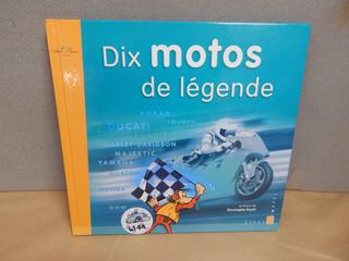 Hardcover - Dix Motos De Legende 