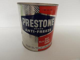 Prestone Antifreeze Can