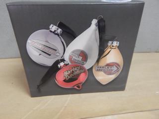 Harley Davidson Christmas Decorations - New in Box