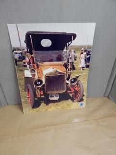 Old Car Photo Mounted on Cardboard 16 in x 24 in.