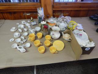 Lot of Vintage Teacups, Saucers, etc. as pictured 