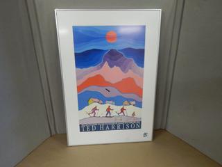 Ted Harrison Art - 21.5 in. x 30 in.