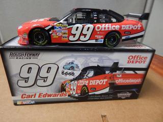 Nascar Rush Fenway Racing Office Depot 1/24 diecast car