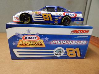 Action #81 Jason Keller 1/24 diecast car