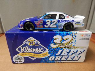 Action #32 Jeff Green, Kleenex 1/24 diecast car