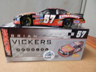 Action #57 Brian Vickers, Extra Crispy 1/24 diecast car