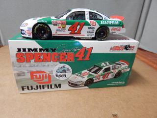 Action #41 Jimmy Spencer, Fujifilm 1/24 diecast car