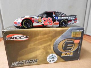 Action Elite #29 Kevin Harvick, Goodwrench Engines 1/24 diecast car