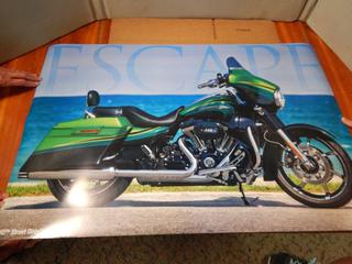 Harley Davidson Double Sided 24 in. x 36 in. Poster