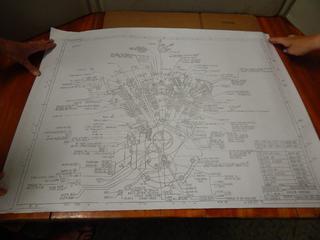 Harley Davidson Engine Assembly Blueprint