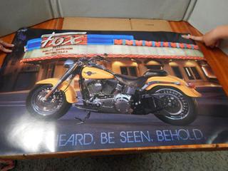 Harley Davidson Double Sided 24 in. x 36 in. Poster