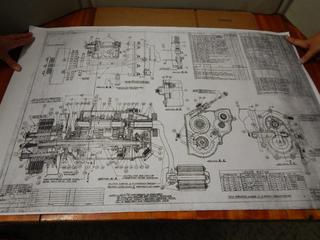 Harley Davidson Blueprint - July 13, 1944