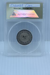 2008-D Grabener Press Metal MS67 Coin Authenticated by Daniel Carr.