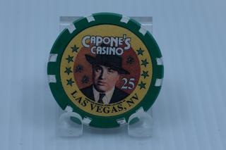 Capone's Casino Las Vegas $25 Casino Chip.
