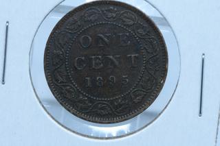 1895 Canada One Cent Coin.