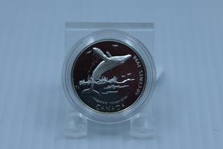 1998 Canada Silver Coin w/Whale.