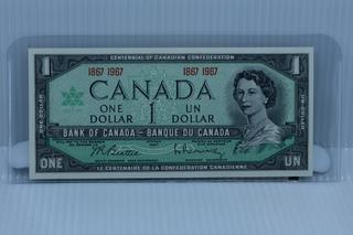 1867 - 1967 Bank of Canada $1 Bank Note - Uncirculated.