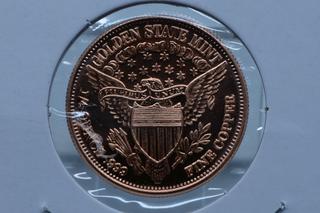 Liberty .999 Fine Copper Coin.