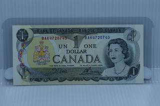 1973 Bank of Canada $1 Bank Note - Uncirculated.