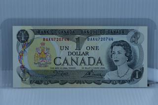 1973 Bank of Canada $1 Bank Note - Uncirculated.