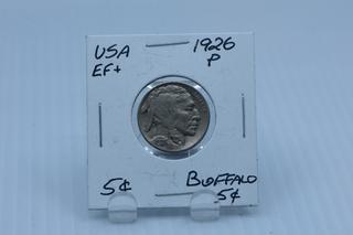 1926 USA Buffalo Nickel.