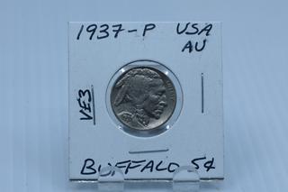 1937 USA Buffalo Nickel.