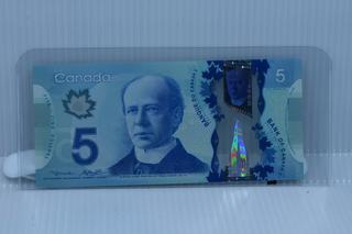 Canada Five Dollar Radar Note - Uncirculated.