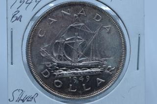 1949 Canada Silver Dollar.